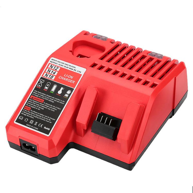 M12-18C For Milwaukee 18V Power Tools Battery Charger, Plug: US by buy2fix