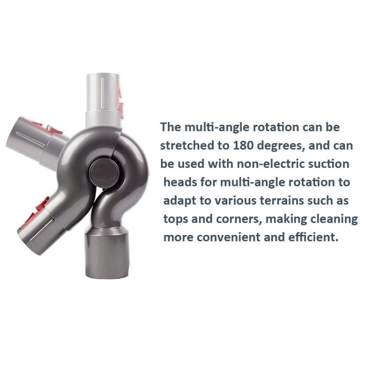 For Dyson V7 / V8 / V10 / V11 / V15 Steering Elbow Hose Up Top Adapter by buy2fix