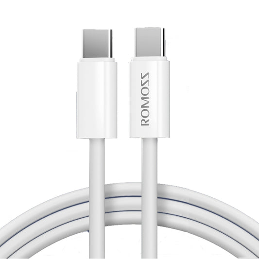 ROMOSS CB3235 PD30W USB-C / Type-C Data Cable Mobile Phone Fast Charging Cable  2m(Ivory White) - USB-C & Type-C Cable by ROMOSS | Online Shopping UK | buy2fix