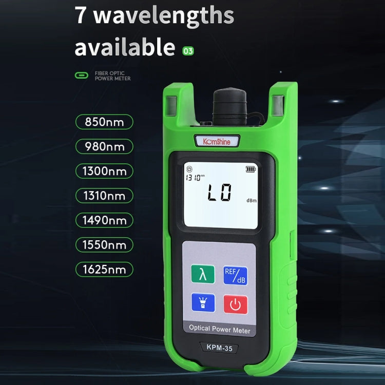 Komshine High-Precision Optical Power Meter Optical Cable Line Tester, Model: KPM-35-C/-50DBM to +26dBM - Fiber Optic Test Pen by Komshine | Online Shopping UK | buy2fix