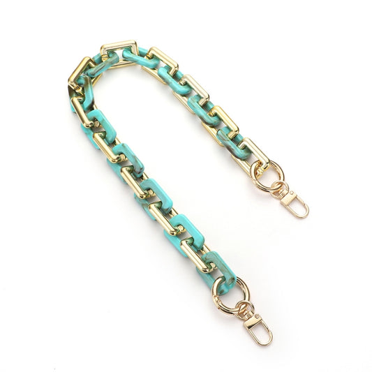 Retro Mobile Phone Chain Lanyard Tortoiseshell Acrylic Resin Bag Chain with Spacer, Spec: L205-3HS -60cm - Lanyards & Wrist Straps by buy2fix | Online Shopping UK | buy2fix