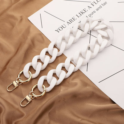 Acrylic Mobile Phone Chain Lanyard Messenger Handbags Belts With Spacer, Spec: L202-BS-40cm - Lanyards & Wrist Straps by buy2fix | Online Shopping UK | buy2fix