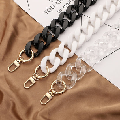 Acrylic Mobile Phone Chain Lanyard Messenger Handbags Belts With Spacer, Spec: L202-HS-60cm - Lanyards & Wrist Straps by buy2fix | Online Shopping UK | buy2fix