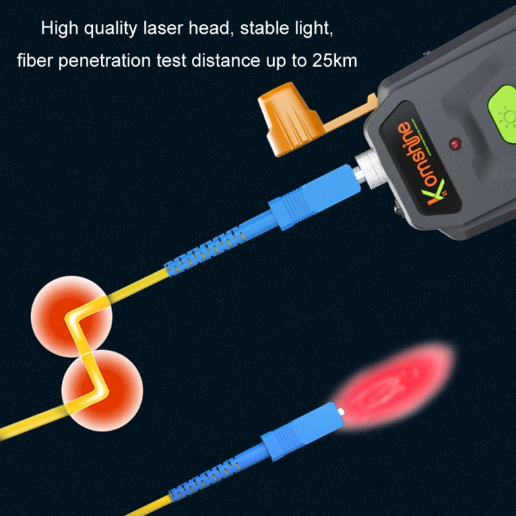 Komshine 15km Mini Optical Fiber Breakpoint Positioning Test Red Light Pen, Specification: KFL-Q-20MW - Fiber Optic Test Pen by Komshine | Online Shopping UK | buy2fix