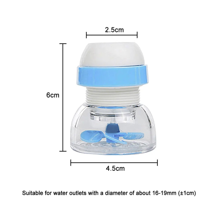 Kitchen Faucet Rotatable Filter Anti-Splash Water Saver Filter, Random Color Delivery(1 Generation) - Faucets & Accessories by buy2fix | Online Shopping UK | buy2fix