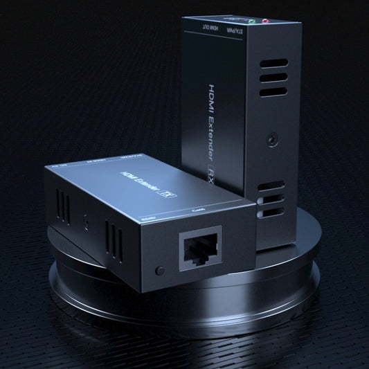 PWAY 165ft/50m HDMI To RJ45 Network Port 1080P Lossless Transmission Extender(Transmitter+Receiver) by PWAY