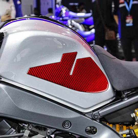 For 2021-2023 Yamaha MT-09 2pcs /Set Fuel Tank Stickers(Red)