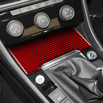 Volkswagen Sagitar 2019-2023 Left-hand Drive Central Control Storage Box Sticker(Black) - Car Interior Mouldings by buy2fix | Online Shopping UK | buy2fix