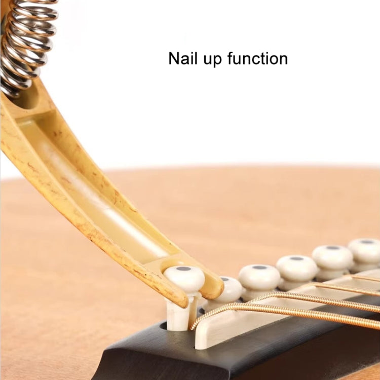 Galux GC501A Acoustic Guitar Pitch Clip Folk Ukulele Metal Clip With Storage Bag, Color: Fantasy Color - Guitar Tuner Accessories by Galux | Online Shopping UK | buy2fix