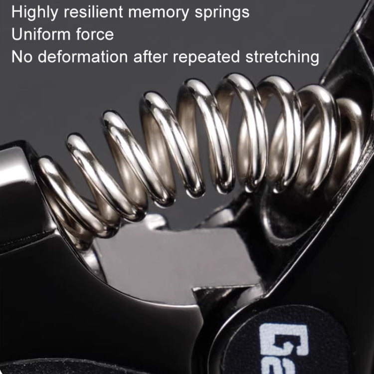 Galux GC501A Acoustic Guitar Pitch Clip Folk Ukulele Metal Clip With Storage Bag, Color: Fantasy Color - Guitar Tuner Accessories by Galux | Online Shopping UK | buy2fix