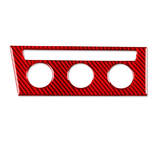 For Volkswagen Sagitar 2019-2023 A Model Left-Hand Drive Central Control Air Conditioning Panel Sticker(Red) - Car Interior Mouldings by buy2fix | Online Shopping UK | buy2fix