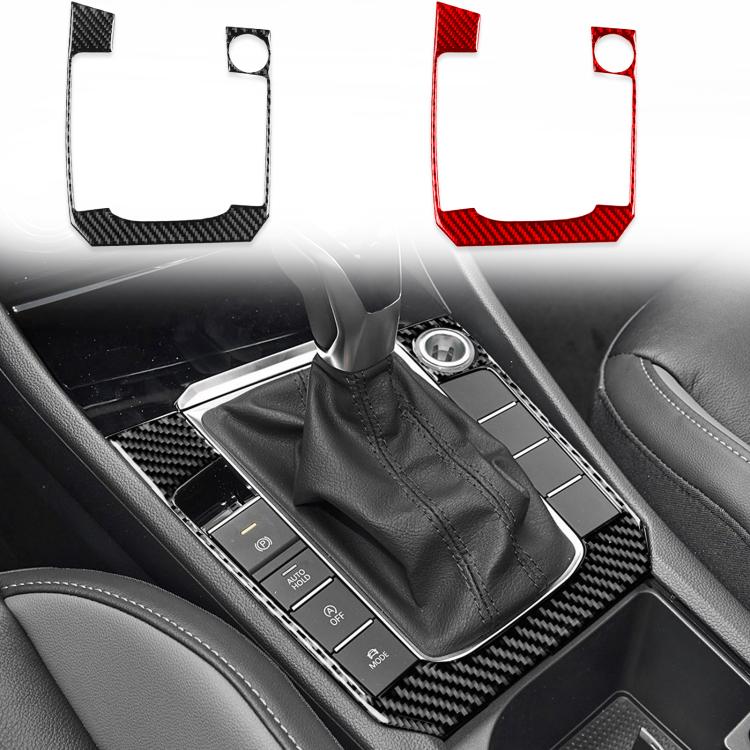 For Volkswagen Sagitar 2019-2023 A Model Left-Hand Drive Gear Panel Sticker(Red) - Car Interior Mouldings by buy2fix | Online Shopping UK | buy2fix