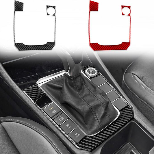 For Volkswagen Sagitar 2019-2023 A Model Left-Hand Drive Gear Panel Sticker(Black) - Car Interior Mouldings by buy2fix | Online Shopping UK | buy2fix