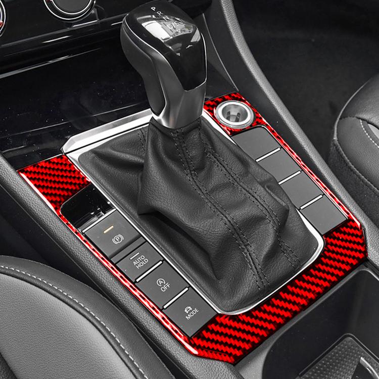 For Volkswagen Sagitar 2019-2023 A Model Left-Hand Drive Gear Panel Sticker(Black) - Car Interior Mouldings by buy2fix | Online Shopping UK | buy2fix