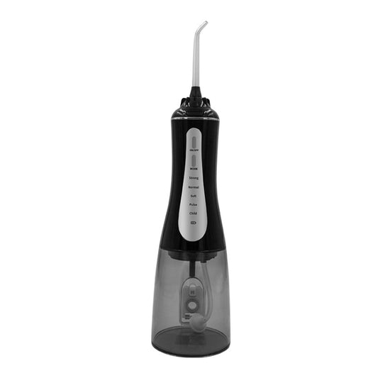 350ML Water Tank Oral Irrigator Rechargeable 5 Gear Adustable Water Flosser, Spec: With Bracket White by buy2fix
