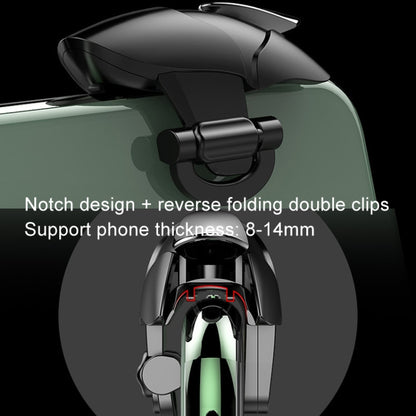 1pair CH5 Mobile Phone Trigger Mechanical Game Handle Contact High-sensitivity Aiming Key(Black Shark) - Handle Shooter by buy2fix | Online Shopping UK | buy2fix