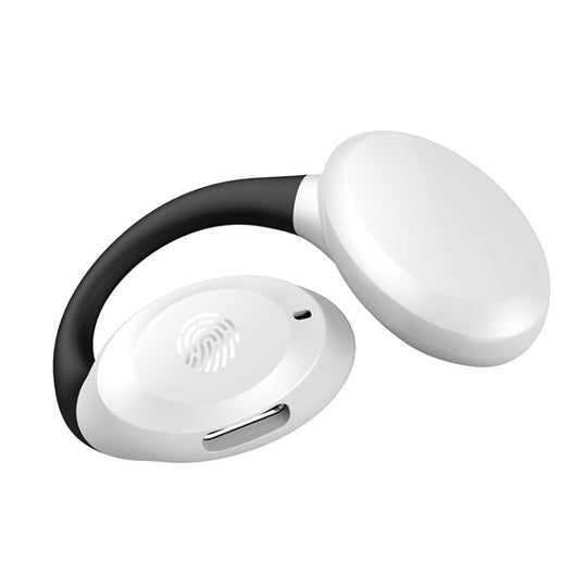 Ear-hook Wireless Earphones OWS Waterproof Touch Control Sports Earbuds(White)