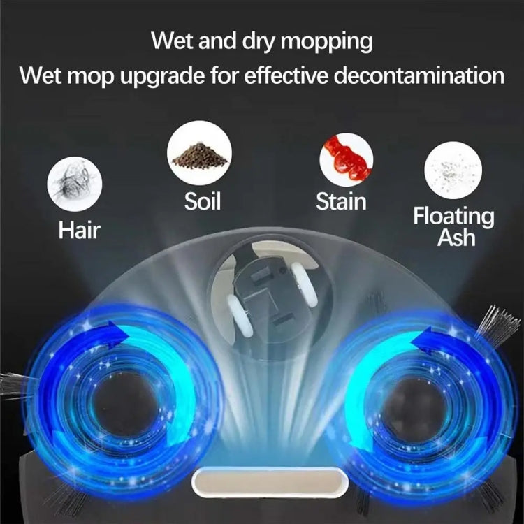 Field Sweeping Robot Auto Family Mini Cleaning Machine USB Charging Smart Vacuum(Yellow) by buy2fix