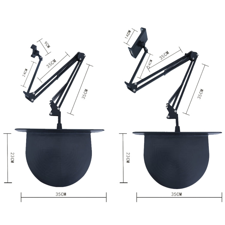 Clip-free Hidden Cantilever Lazy Phone / Tablet Holder Bedside Desktop Live Stand, Spec: Phone Model - Lazy Bracket by buy2fix | Online Shopping UK | buy2fix