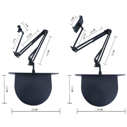 Clip-free Hidden Cantilever Lazy Phone / Tablet Holder Bedside Desktop Live Stand, Spec: Tablet/Phone Universal - Lazy Bracket by buy2fix | Online Shopping UK | buy2fix