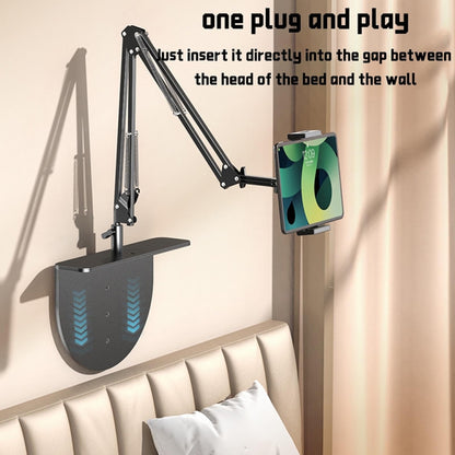 Clip-free Hidden Cantilever Lazy Phone / Tablet Holder Bedside Desktop Live Stand, Spec: Tablet/Phone Universal - Lazy Bracket by buy2fix | Online Shopping UK | buy2fix