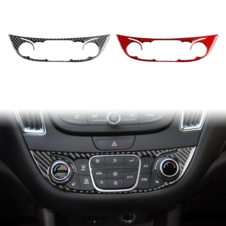 For Chevrolet Malibu 2016-2022 B Model Left-hand Drive Center Control Knob Panel Sticker(Black) - Car Interior Mouldings by buy2fix | Online Shopping UK | buy2fix