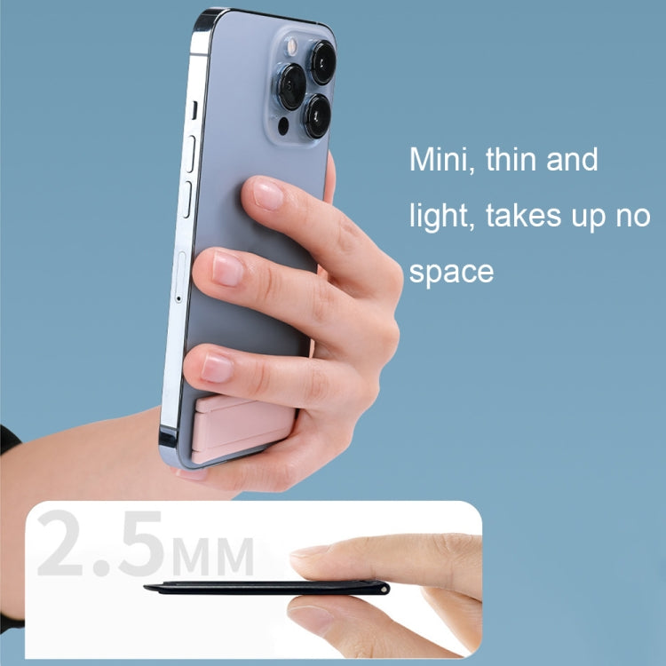 ZJ001 Mini Foldable Invisible Phone / Tablet Back-mounted Holder(White) - Ring Holder by buy2fix | Online Shopping UK | buy2fix