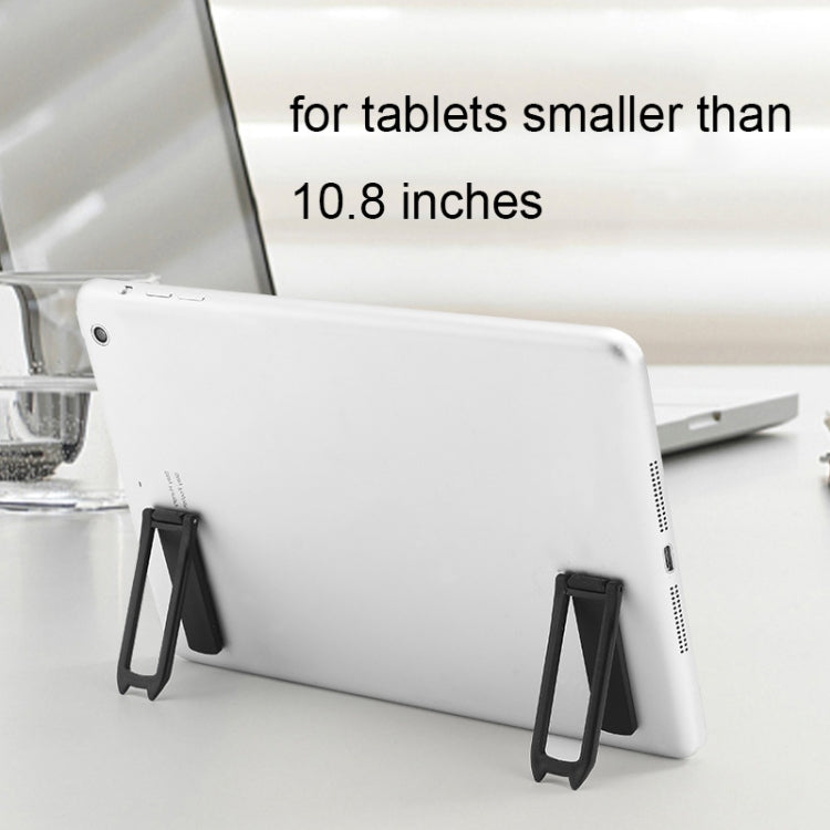 ZJ001 Mini Foldable Invisible Phone / Tablet Back-mounted Holder(White) - Ring Holder by buy2fix | Online Shopping UK | buy2fix