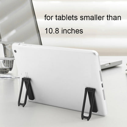 ZJ001 Mini Foldable Invisible Phone / Tablet Back-mounted Holder(White) - Ring Holder by buy2fix | Online Shopping UK | buy2fix