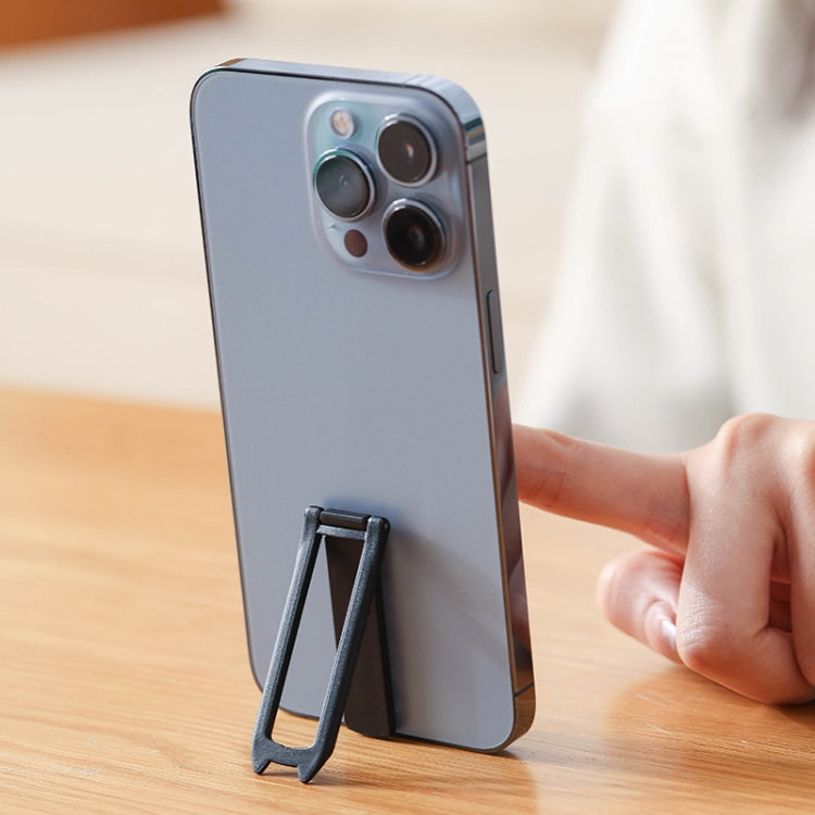 ZJ001 Mini Foldable Invisible Phone / Tablet Back-mounted Holder(Black) - Ring Holder by buy2fix | Online Shopping UK | buy2fix