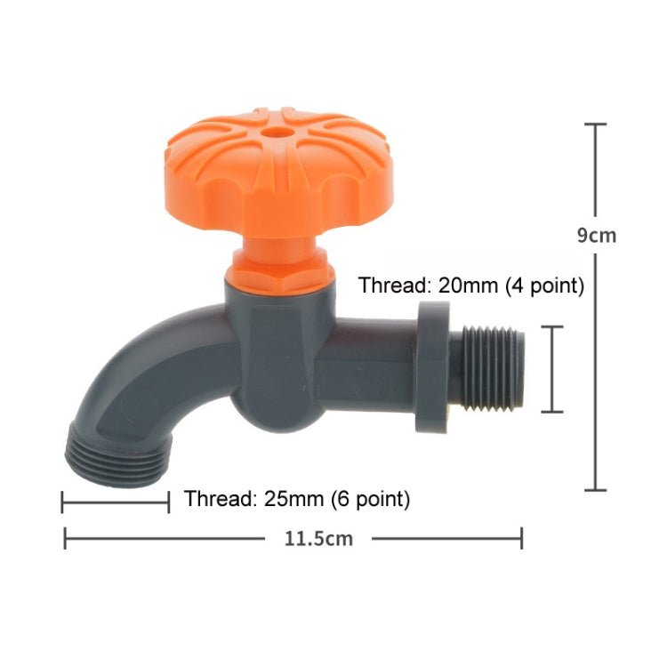 Outdoor Garden Connector Courtyard Valve Switch Faucet, Specification: Only Faucet by buy2fix