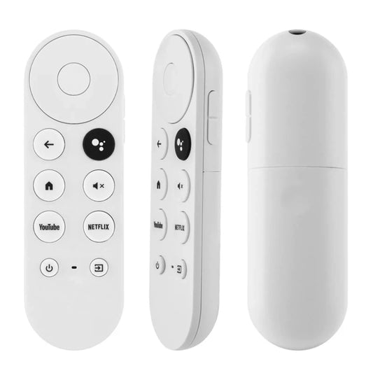 For Google G9N9N Television Set-top Box Bluetooth Voice Remote Control (White) by buy2fix