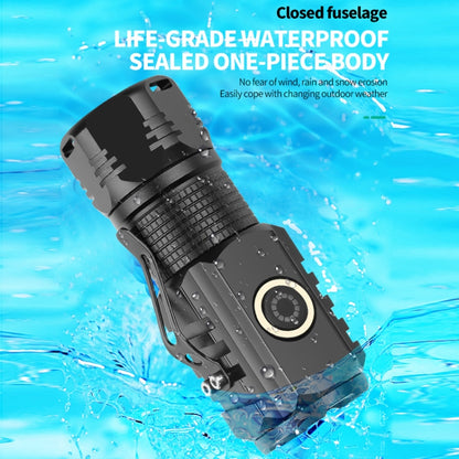 3LED Strong Light TYPE-C Charging Convenient Mini Multi-Function Flashlight(With USB Cable No Battery) by buy2fix