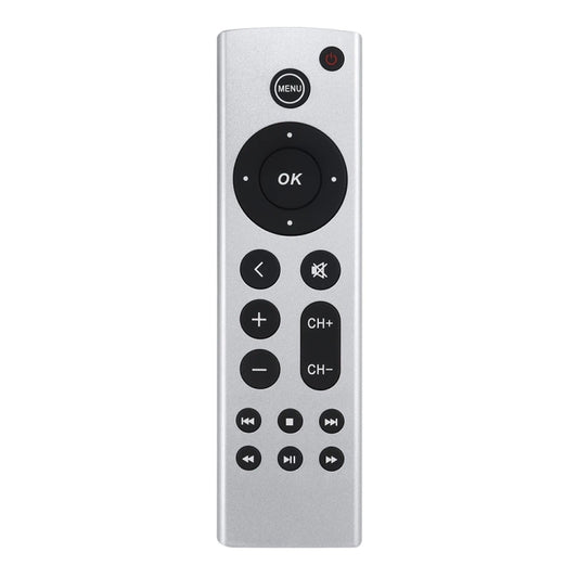 For Apple TV Remote Control 4K / HD A2169 A1842 A1625 Without Voice(Silver) by buy2fix