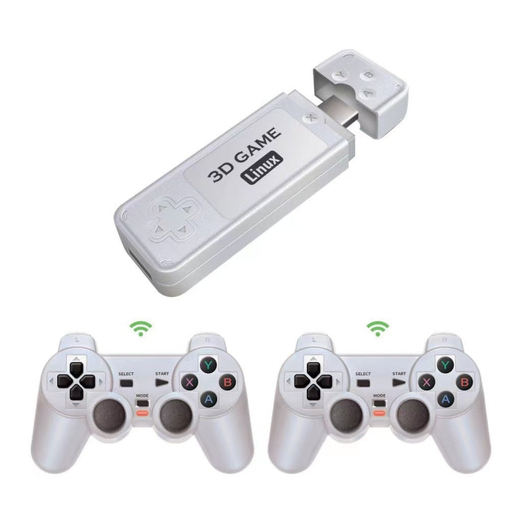 Y6 Handheld Game Console 2.4G HD 4K Wireless Portable Linux Video Game Stick, Style: 128G 10000+ Games - Pocket Console by buy2fix | Online Shopping UK | buy2fix