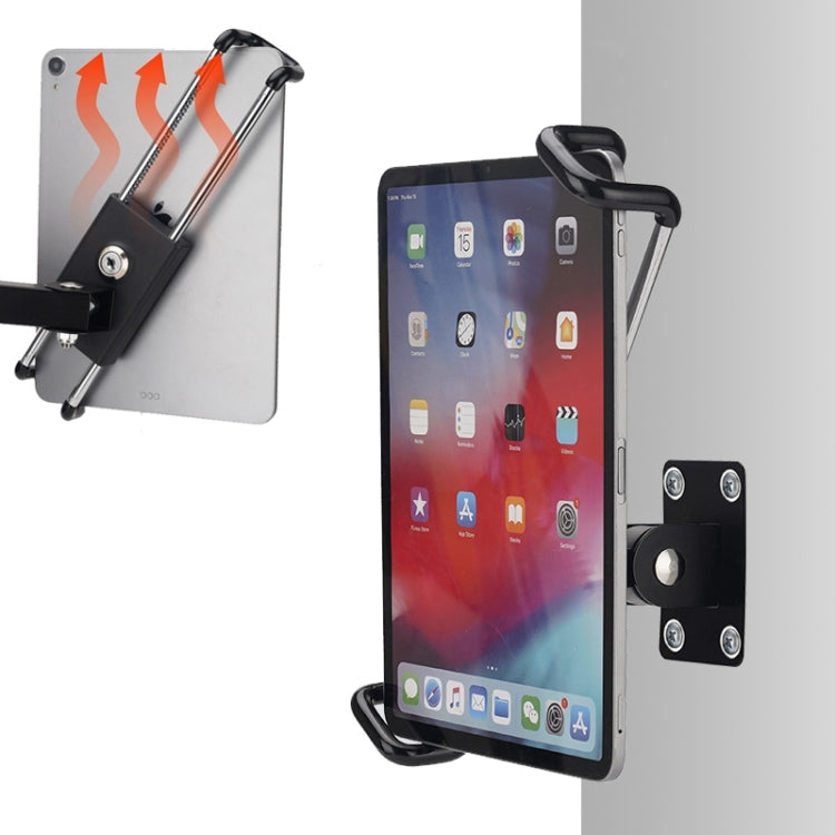 Tablet Wall Mount Holder Angles Adjustment Aluminum Alloy Mount With Anti Theft Security Lock - Lazy Bracket by buy2fix | Online Shopping UK | buy2fix