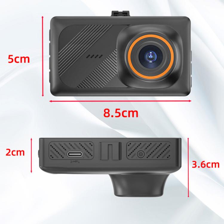 3-Inch Dual-Lens Front 4K + Rear 2K HD WiFi Connected Driving Recorder(A5) - Car DVRs by buy2fix | Online Shopping UK | buy2fix