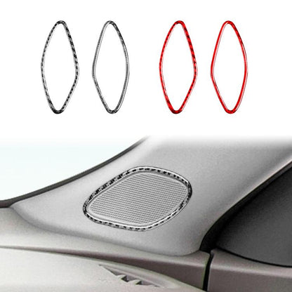 For Chevrolet Malibu 2016-2022 2pcs /Set Left-hand Drive A-pillar Speaker Sticker(Black) - Car Interior Mouldings by buy2fix | Online Shopping UK | buy2fix