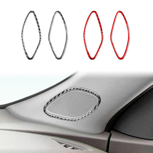 For Chevrolet Malibu 2016-2022 2pcs /Set Left-hand Drive A-pillar Speaker Sticker(Black) - Car Interior Mouldings by buy2fix | Online Shopping UK | buy2fix