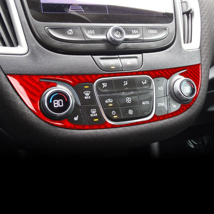 For Chevrolet Malibu 2016-2022 C Model Universal Central Control Knob Panel Sticker(Black) - Car Interior Mouldings by buy2fix | Online Shopping UK | buy2fix