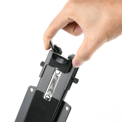 For JBL Charge 3 / 4 / 5 Flip 4 / 5 / 6 Bluetooth Speaker Wall Retractable Storage Bracket(Black) - Speaker Bracket by buy2fix | Online Shopping UK | buy2fix