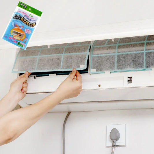 2pcs /Pack Cuttable Air Conditioner Filter Papers Anti-Dust Wind Outlet Filter Net(007b11) by buy2fix