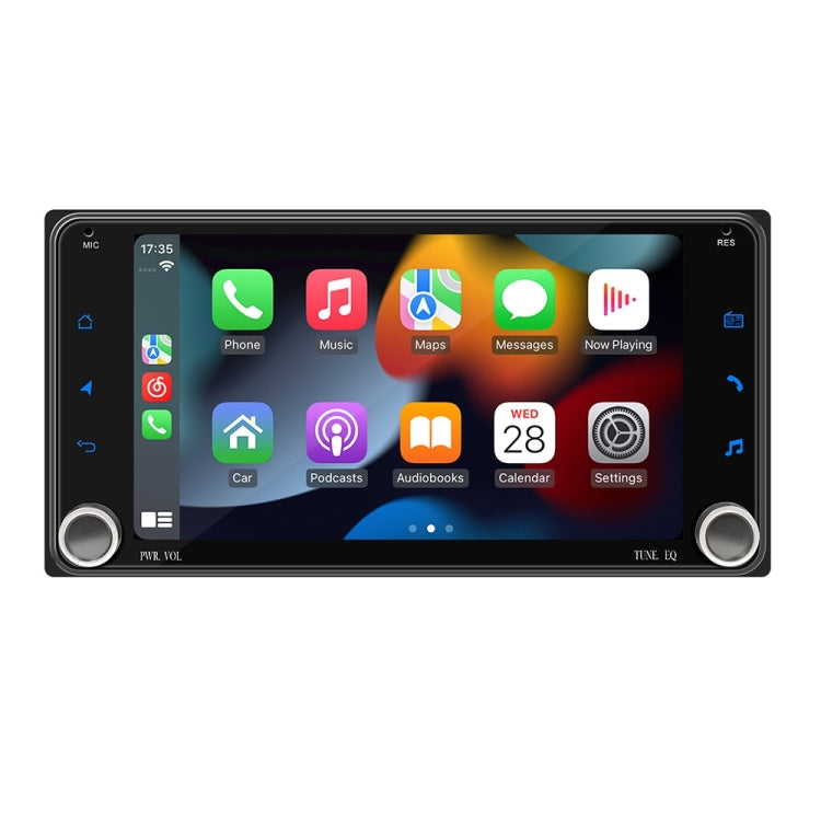 For Toyota Corolla Cars 7 Inch 2.5D Screen Android Navigation Bluetooth FM Radio(1+32G) - Car MP3 & MP4 & MP5 by buy2fix | Online Shopping UK | buy2fix