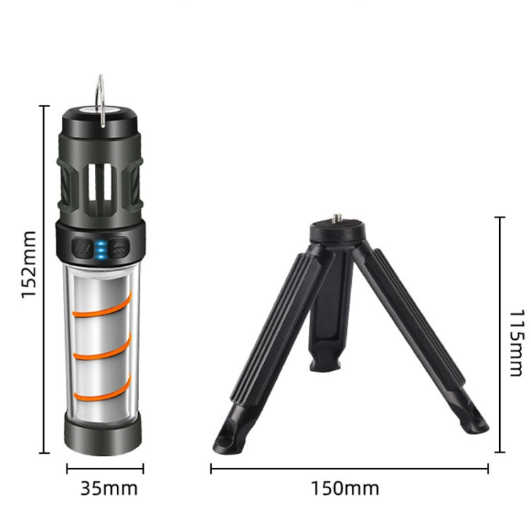 4 In 1 Outdoor Multi-function Flashlight Ambient Light Mosquito Repellent Lamp, Spec: Tripod Version - Camping Lighting by buy2fix | Online Shopping UK | buy2fix