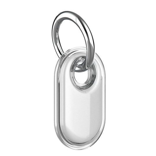 For Samsung Galaxy SmartTag 2 Keychain All Inclusive IP68 Waterproof Protective Case(Transparent)