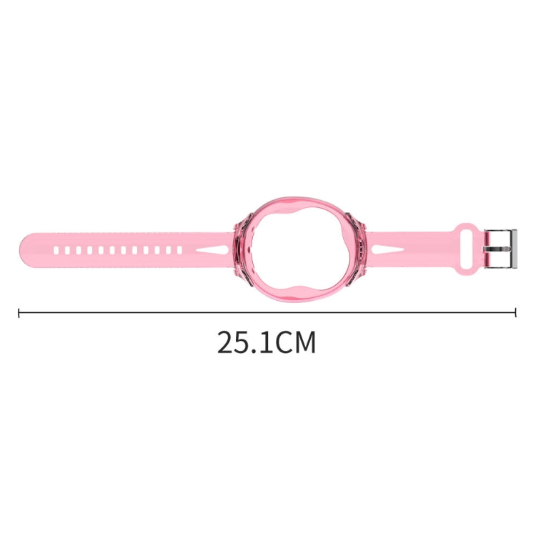 For Tamagotchi UNI (2023) Pet Game Machine Silicone Integrated Watch Strap Protective Case(Transparent) - Accessories by buy2fix | Online Shopping UK | buy2fix