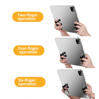 1pair Tablet Game Handle Grip Stand Holder Length Adjustable Silicone Controller - Controller Gamepad by buy2fix | Online Shopping UK | buy2fix