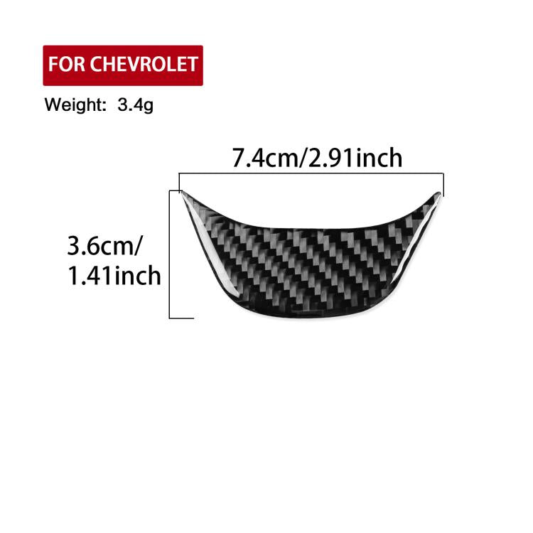 For Chevrolet Malibu 2016-2024 Left-hand Drive Steering Wheel Sticker(Black) - Car Interior Mouldings by buy2fix | Online Shopping UK | buy2fix