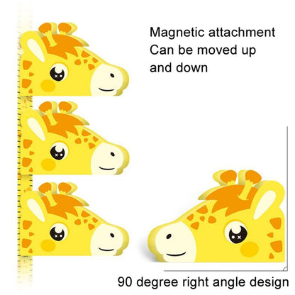 3D Height Paste Children Height Measurement Ruler Magnetic Suction Cartoon Wall Stickers Can Be Removed(Whale Sticker Model) - Sticker by buy2fix | Online Shopping UK | buy2fix