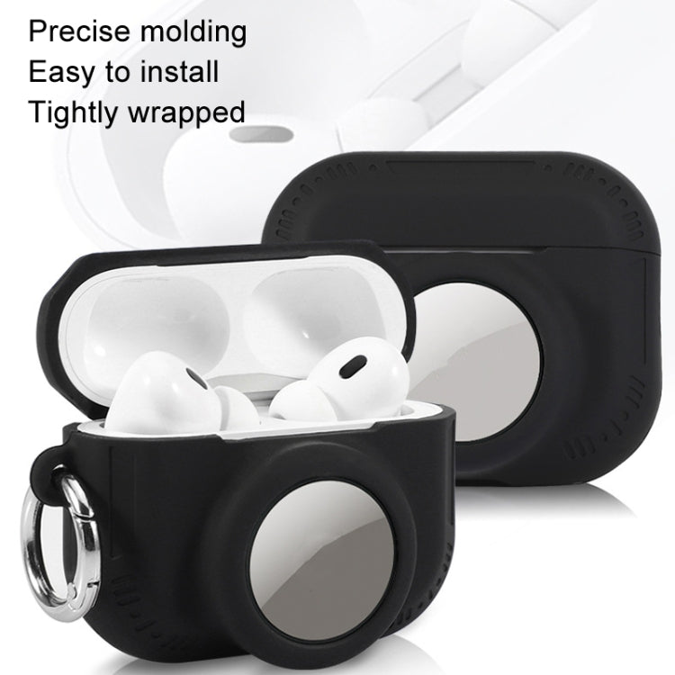 For AirPods Pro 2 / Airtag 2 In 1 All-inclusive Silicone Anti-drop Protection Case(White) - For AirPods Pro 2 by buy2fix | Online Shopping UK | buy2fix